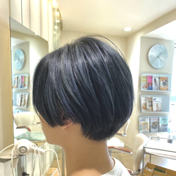 ハイライトブルーショート［RENJISHI 石山］