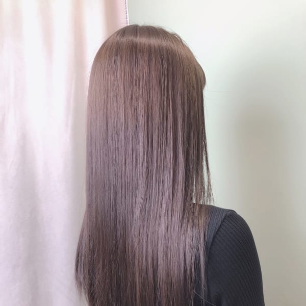 艶カラーのオリーブベージュ|manon hair design..