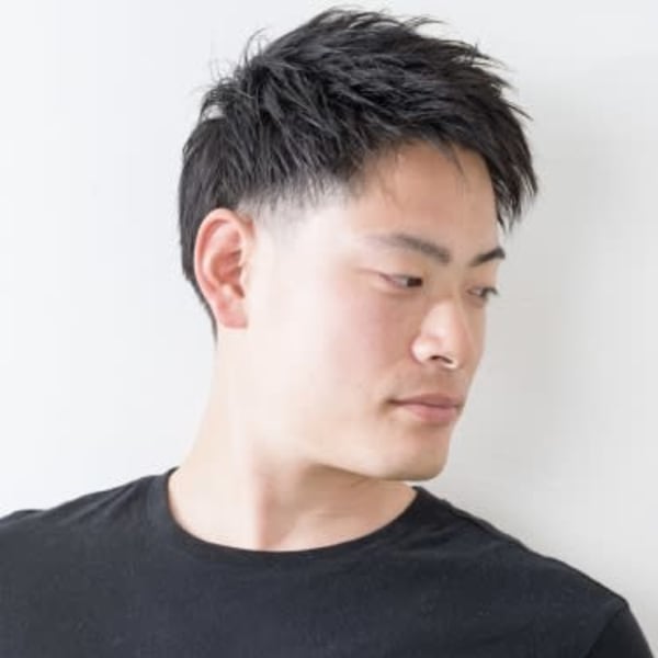 スッキリ刈り上げワイルドツーブロック