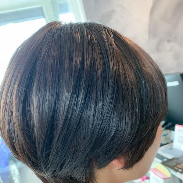 ショートボブ |Re charm by anyhow 長岡南七日町店
