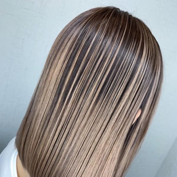 コントラストバレイヤージュ |Re charm by anyhow 長岡南七日町店