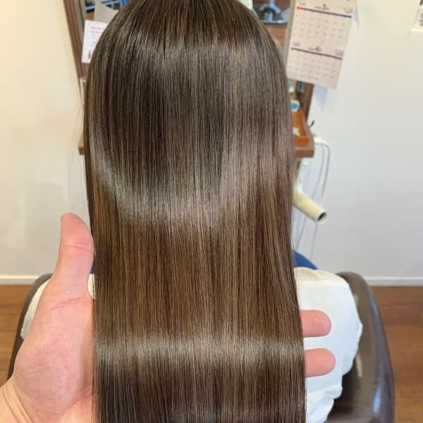 透明感カラー＋髪質・質感改善トリートメント|MESAMIES