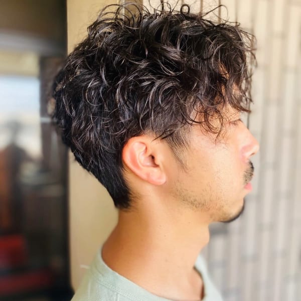 メンズパーマスタイル