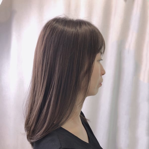 グレージュカラー|manon hair design..