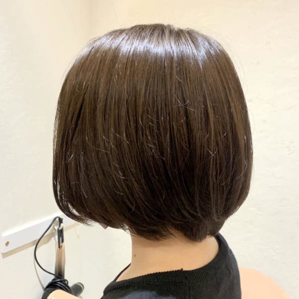ナチュラルショートボブ