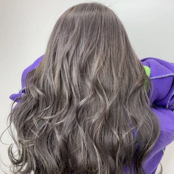 【LI.G fukuoka】ラベンダーハイライトデザインカラ
