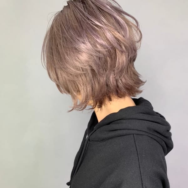 【L.I.G fukaoka】お洒落ウルフボブ