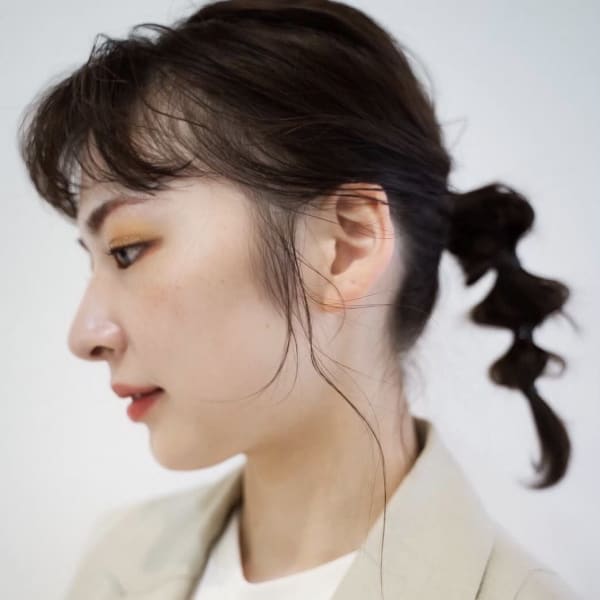 《中目黒サロンe's》ボブでもできる簡単アレンジ【佐久間】