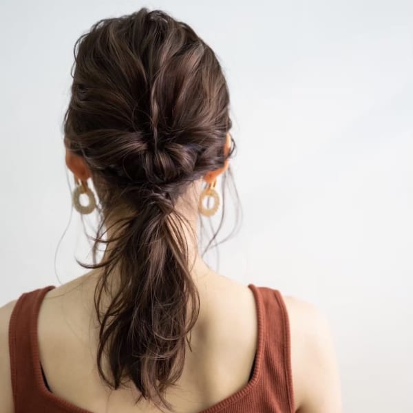 《中目黒サロンe's》大人の華やかパーティヘア【佐久間】