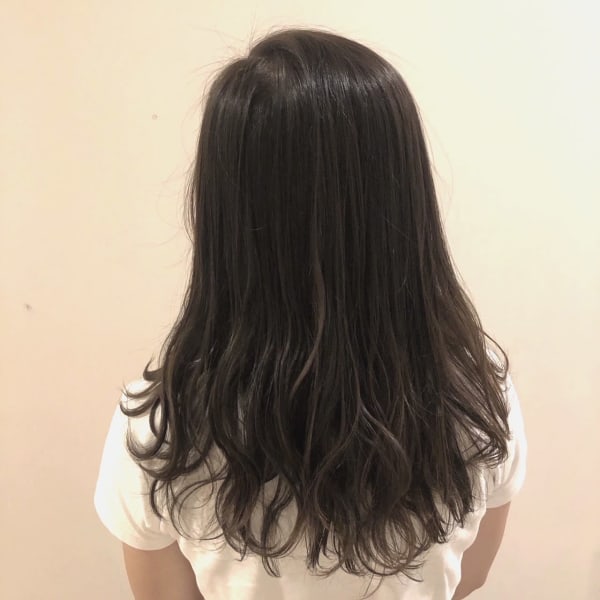 透明感カラー×毛先巻き【スタジオアルファプラス日暮里】