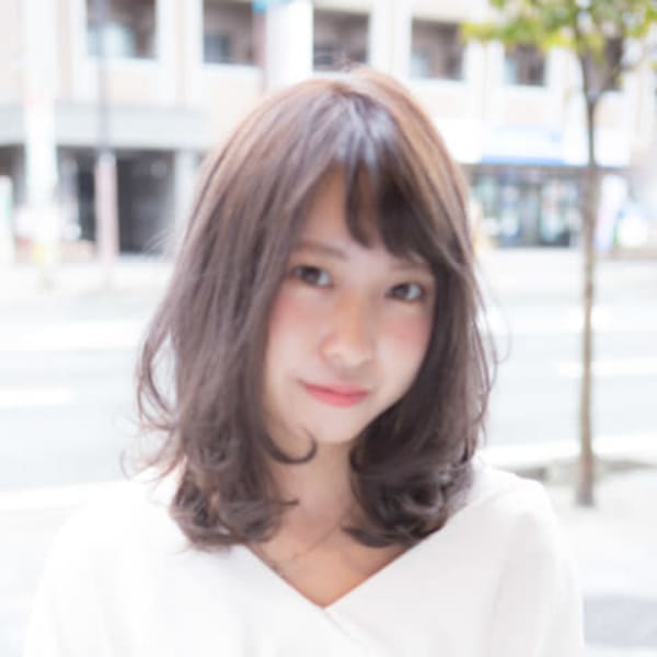 ふんわりニュアンスパーマスタイル