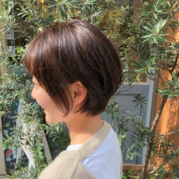 大人可愛い　イメチェンショート　20代30代40代
