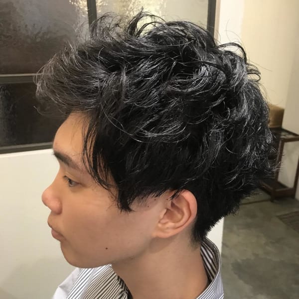 10ページ目 メンズのオススメ順 30代 パーマ ベリーショートの髪型 ヘアスタイル 楽天ビューティ