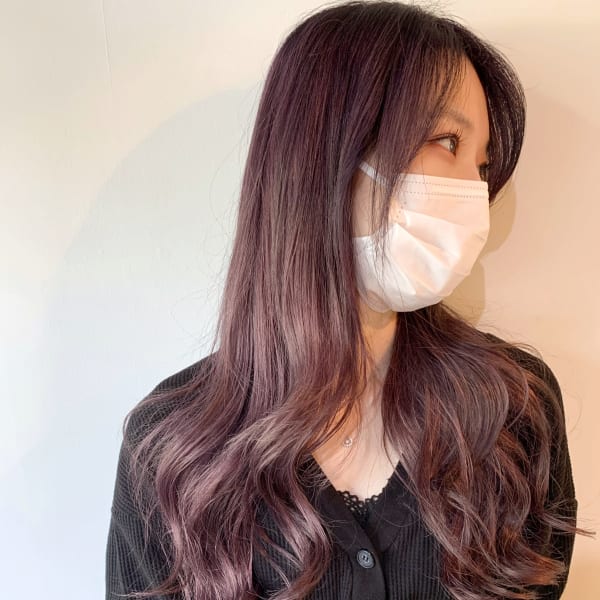 シャドールーツ×チェリーレッドグラデーション