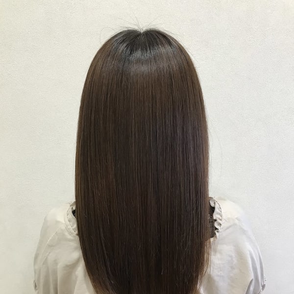 美髪ストレート 酸性領域でのダメージレス!