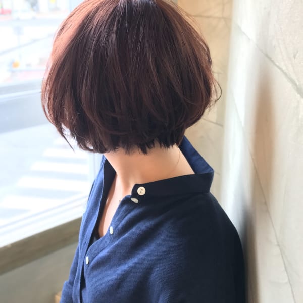 スタイリングが簡単なラフパーマ