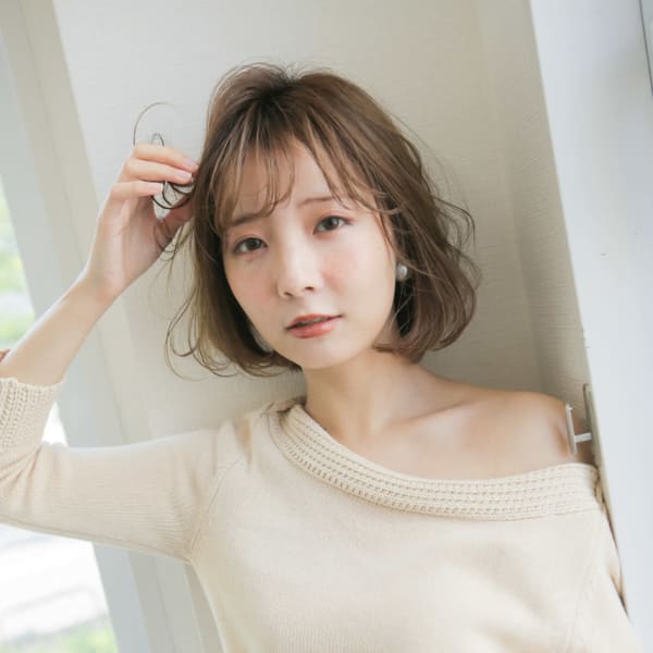 かわいいママさんへ♪ふんわり愛されボブ