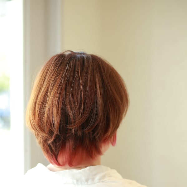 30代40代インナーチラ見せマニッシュショート☆Limber