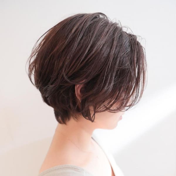モテ艶髪☆大人ふんわりショート