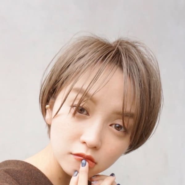 大人可愛い小顔ショートヘア|kiyoi hair design