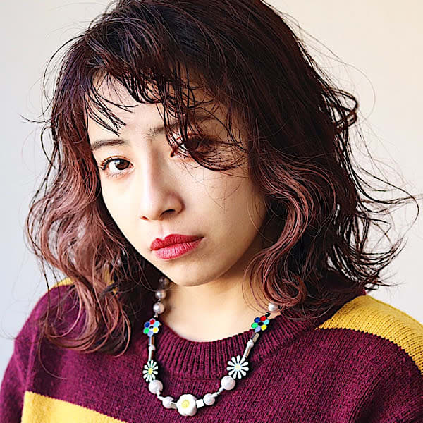 ナチュラルウェーブアップバング|SOY-KUFU 高田馬場店