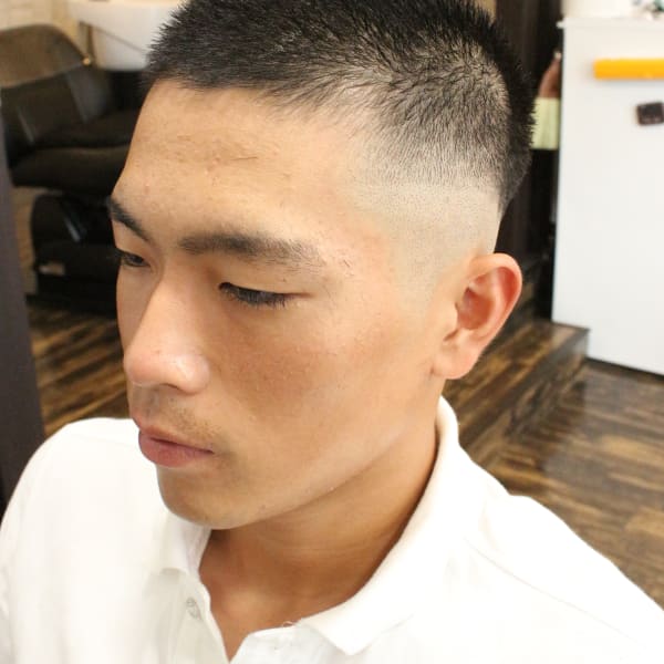 スキンフェードカット|Grass Hair 流川店