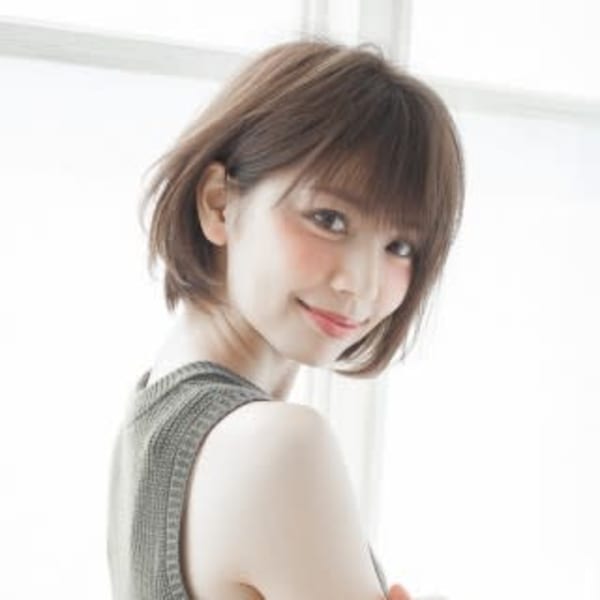 大人かわいい＊耳かけ小顔ショートボブ☆銀座☆