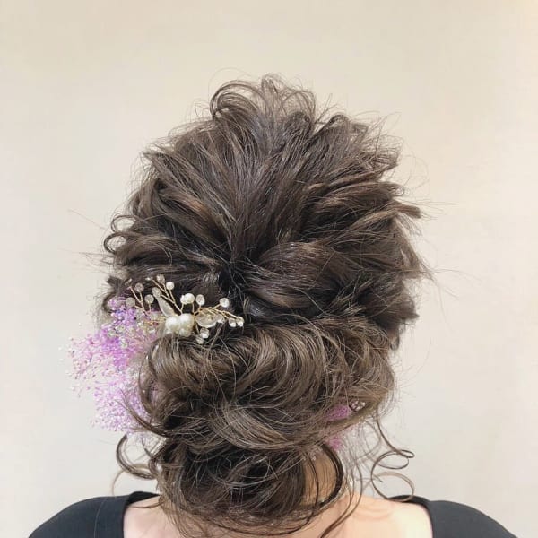 お呼ばれヘアアレンジ☆