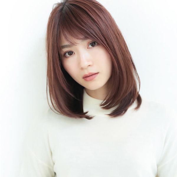オススメ順 30代 ストレート レッド ピンク ミディアムの髪型 ヘアスタイル 楽天ビューティ オススメ順 30代 ストレート レッド ピンク ミディアムの髪型 ヘアスタイル 楽天ビューティ