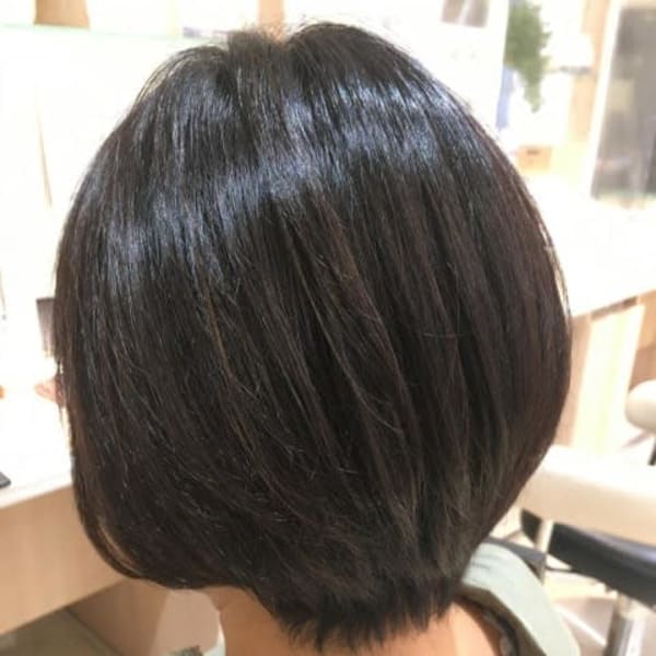 ショートボブスタイル