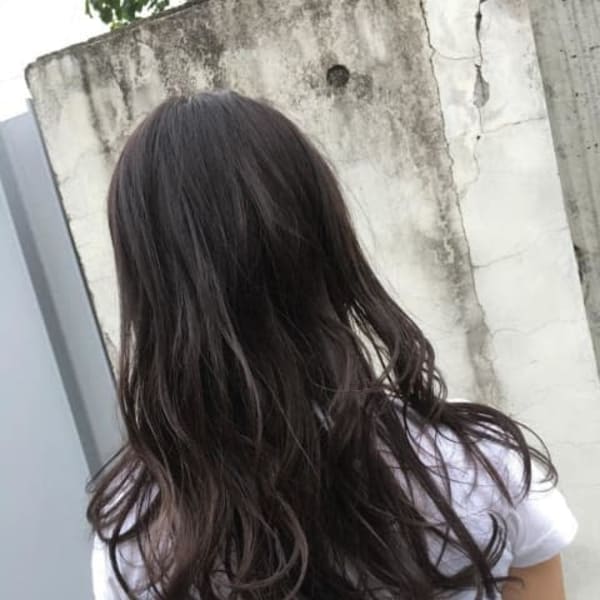 透明感プラチナグレージュ