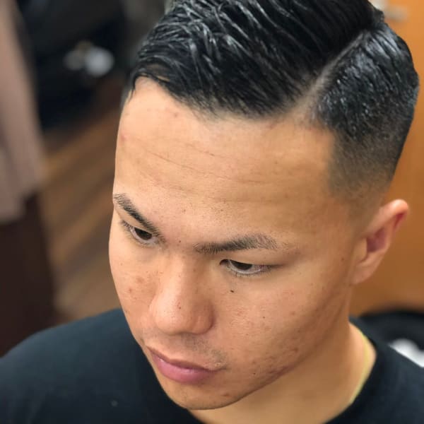 フェード七三ベリーショート