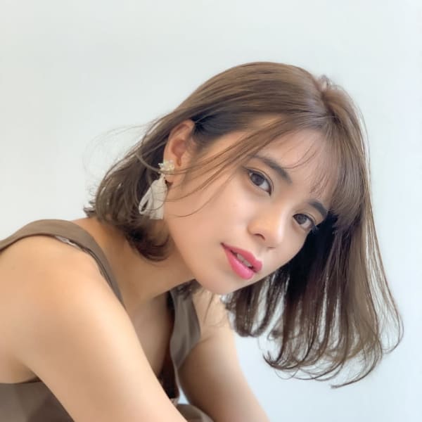 ナチュラルボブ|Pap's de coiffeur 甲南山手店