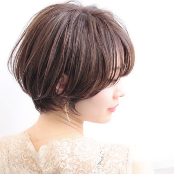 ふんわり大人ショートスタイル