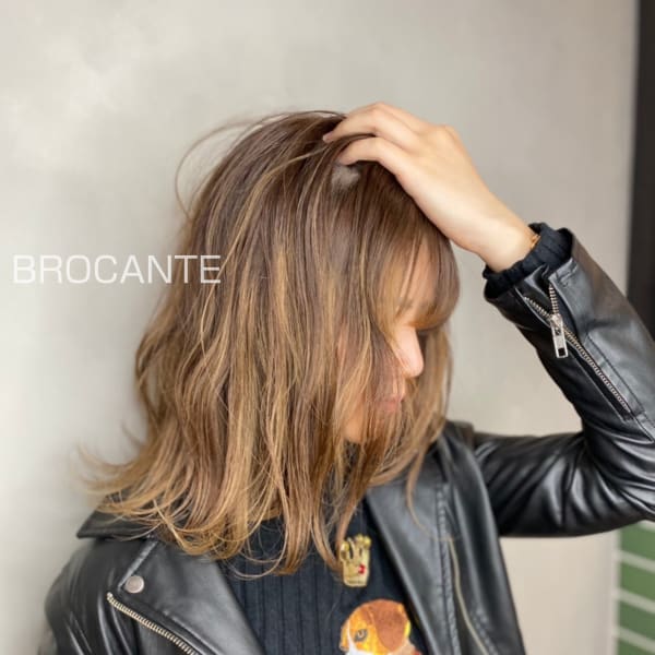 無造作カール バレイヤージュ TOKIOトリートメント