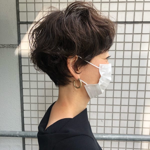 【長谷川】マッシュ×パーマ♪