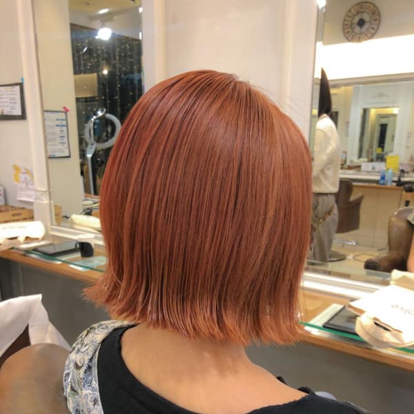 切りっぱなしボブ 簡単スタイリング 20代30代