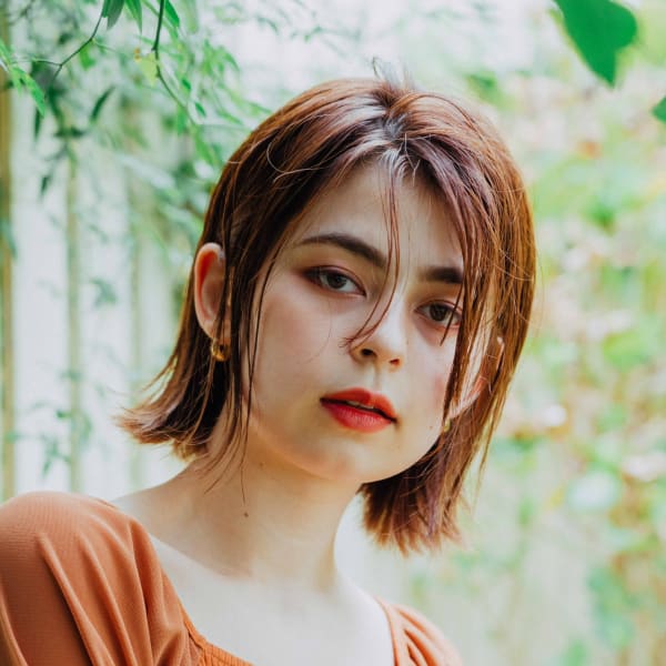 切りっぱなしボブ