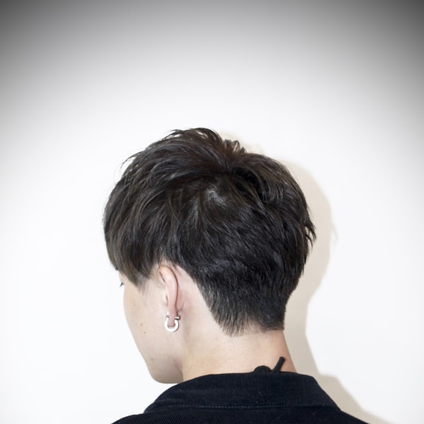 刈り上げマッシュ|Men's Hair SPICE 高木瀬店