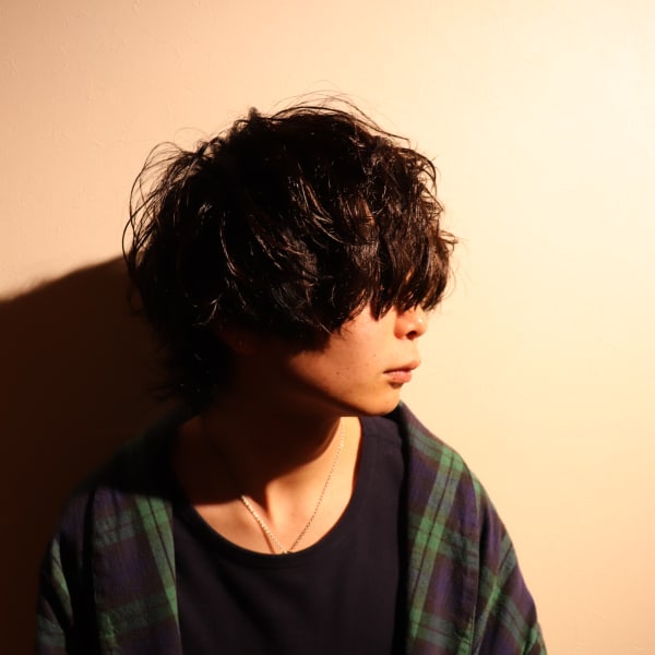 マッシュウルフ|Men's Hair SPICE 鍋島