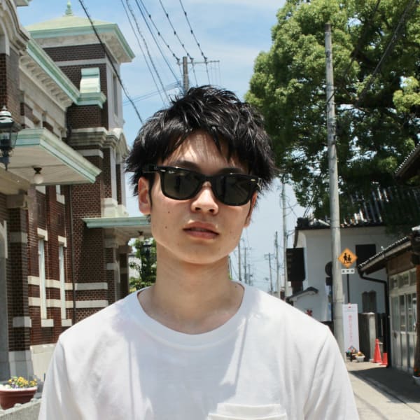 ノームコアアップバング|Men's Hair SPICE 鍋島