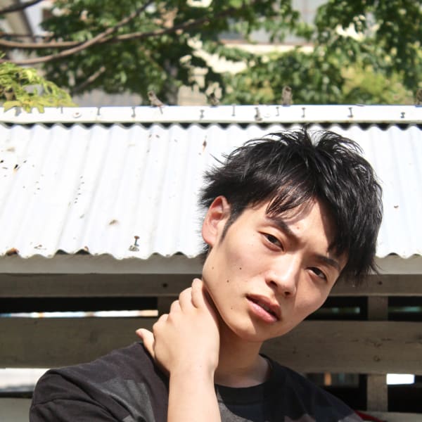 ノームコアアップバング|Men's Hair SPICE 鍋島