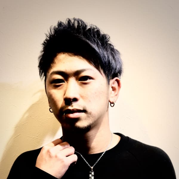 グレーショート|Men's Hair SPICE 鍋島