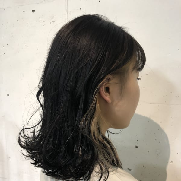 インナーカラー×ロブ