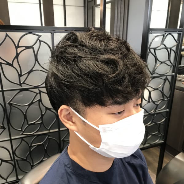 サイドツーブロックショート