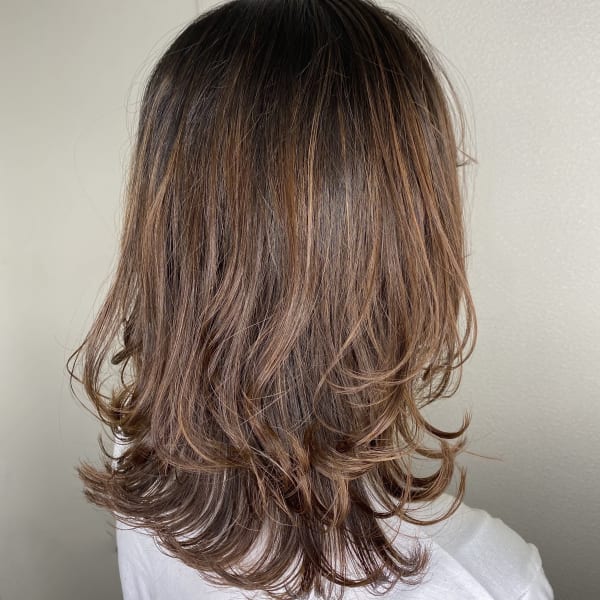 ゆるカールセミディ（セミロング）