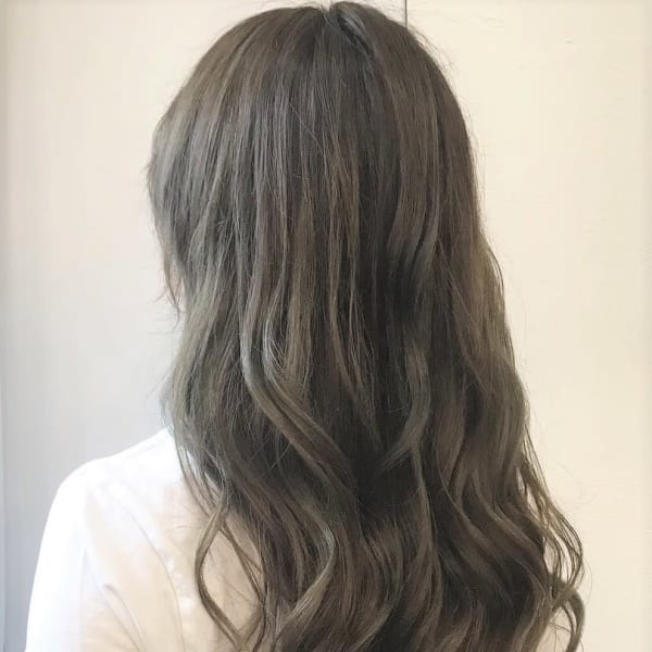 Apiuz Hair オリーブカラー☆ゆるふわロング