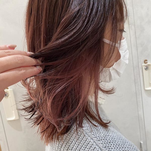 インナーピンクhair☆stylist高橋
