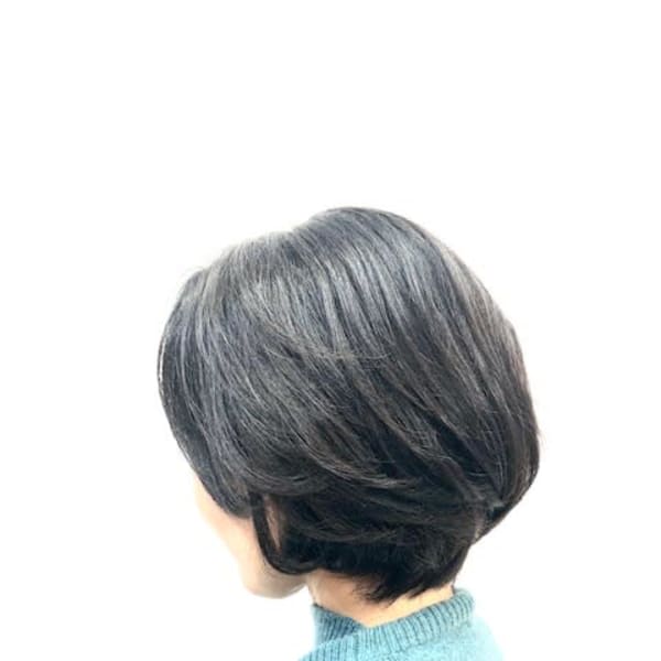 濡れ髪/ルーズヘア/無造作パーマ/ミディアム/ショートボブ