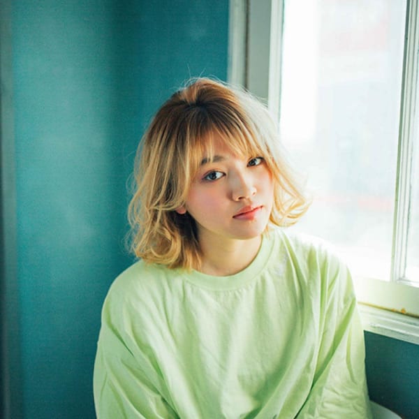 外国人風ブロンド